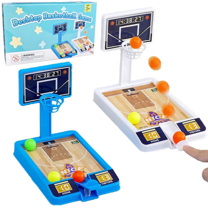 Desk Dunk: Dual Basketball Shootout